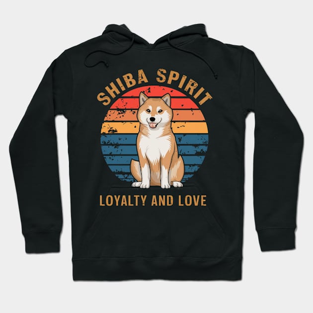 Shiba inu Hoodie by Fudz design